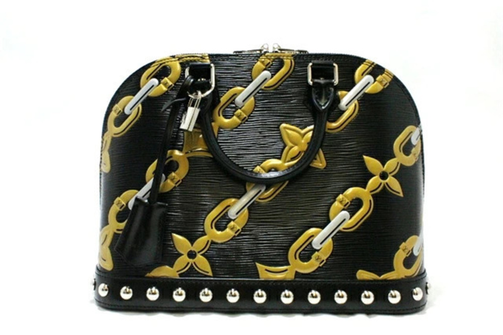 LOUIS VUITTON Alma Epi Twist Handbag